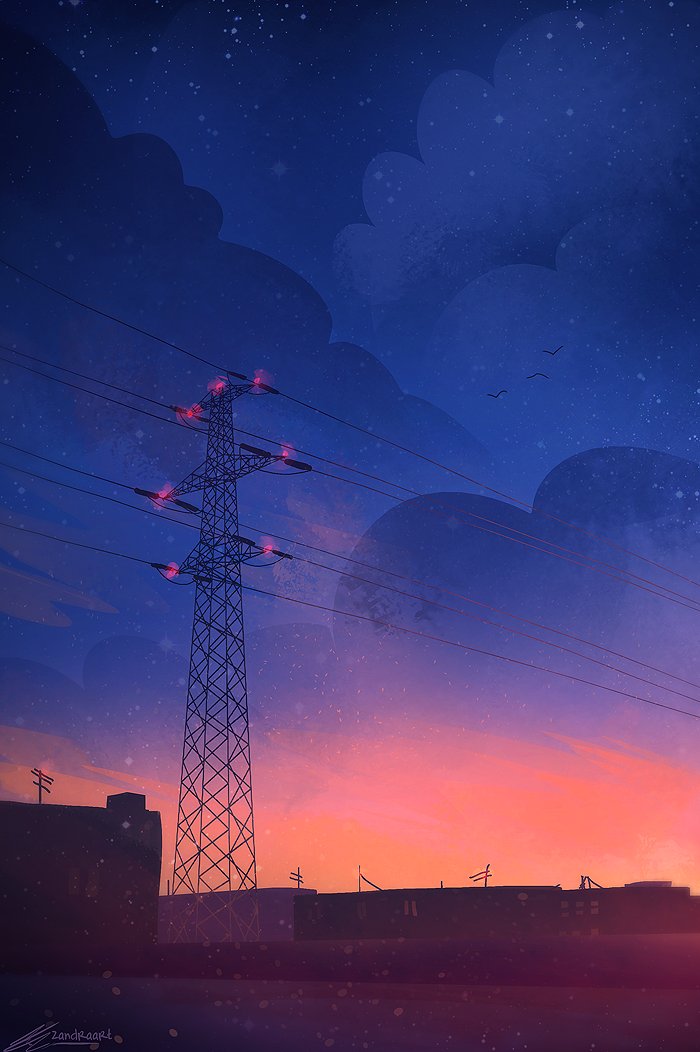 Artist Name & Blue Clouds