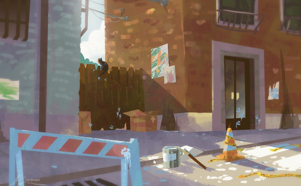 Barricade & Cat