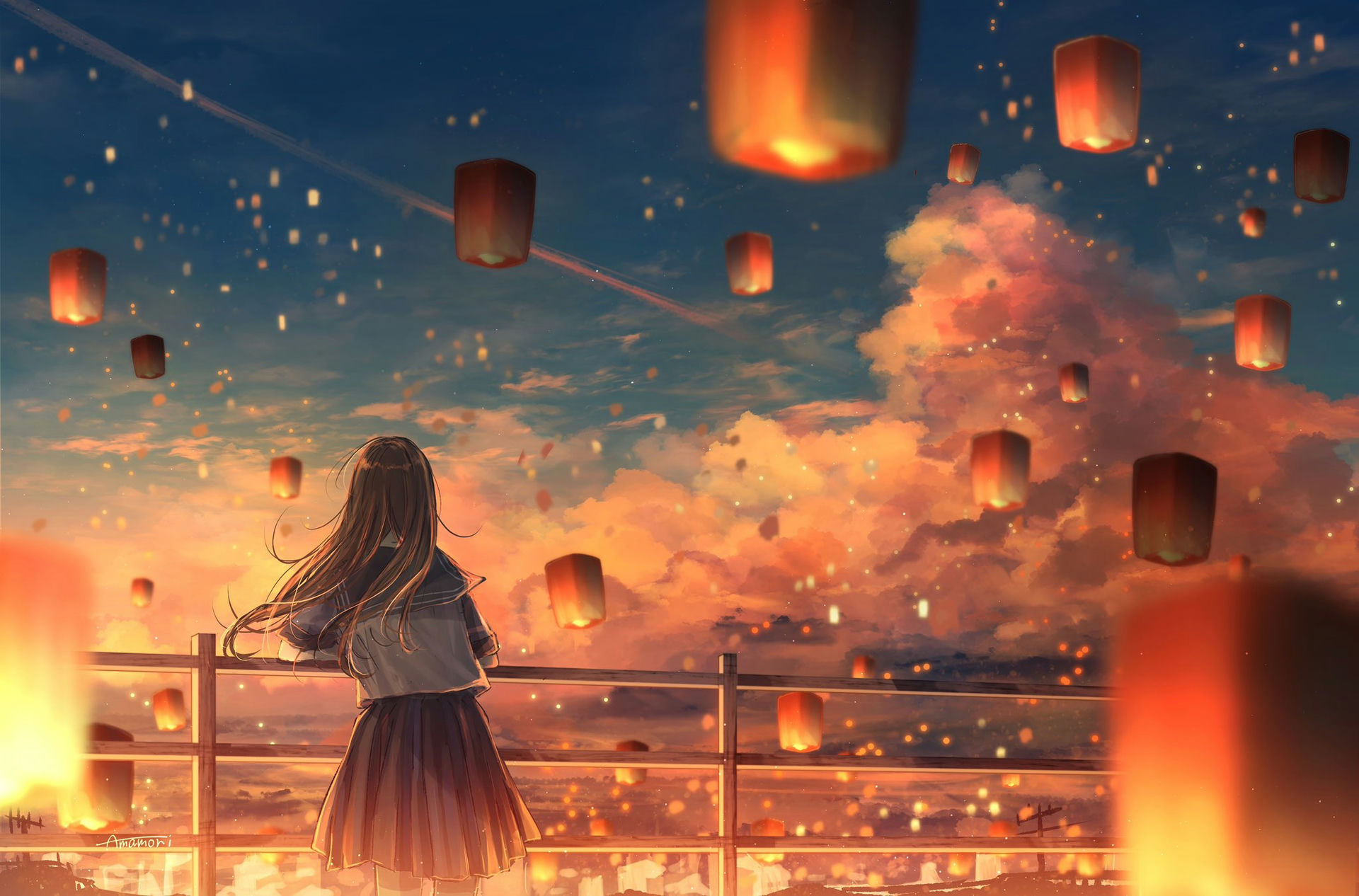 1Girl & Amenomori Howa
