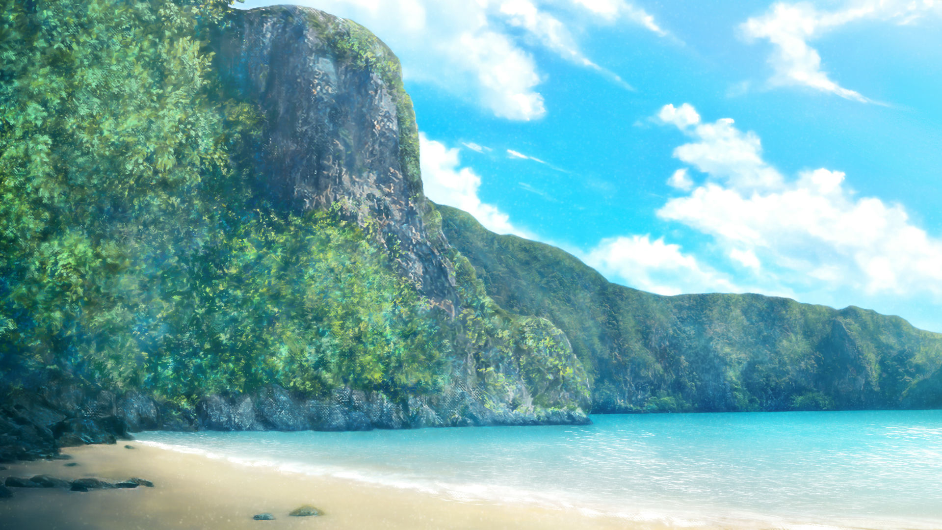 Beach & Blue Sky