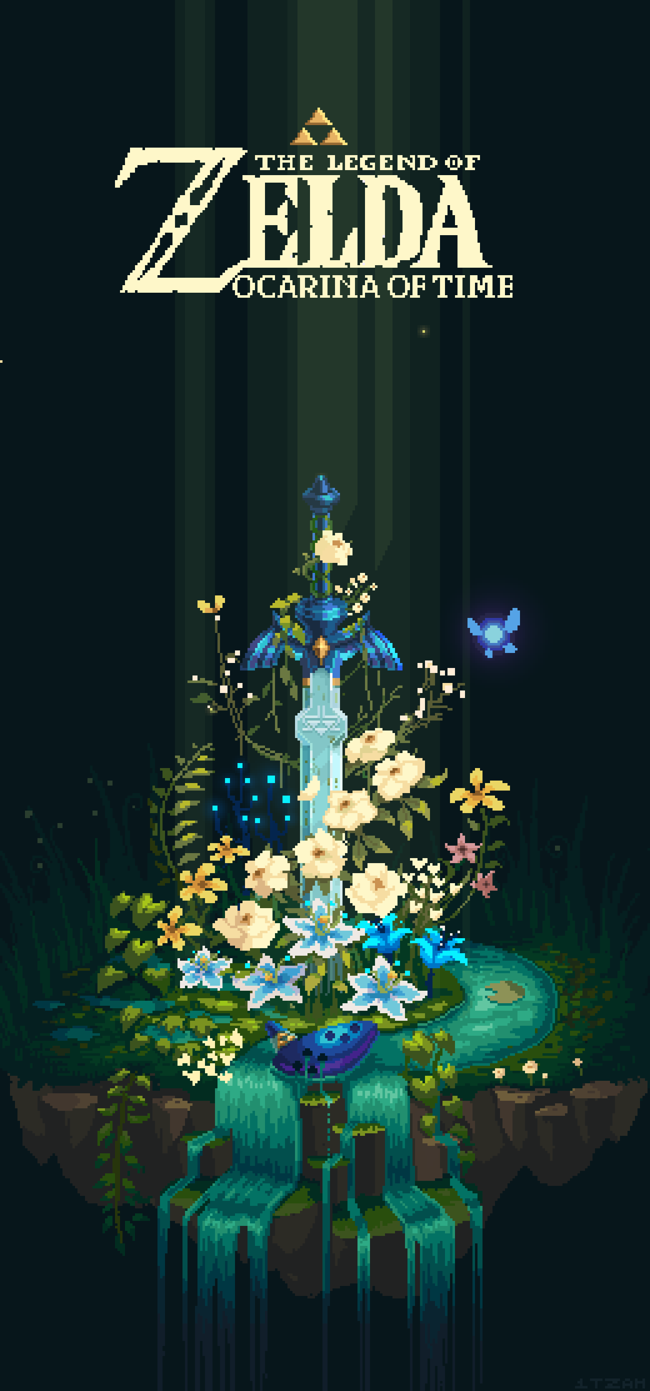 Absurdres & Blue Flower
