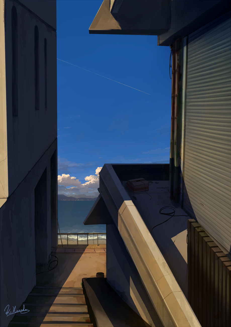 Beach & Blue Sky