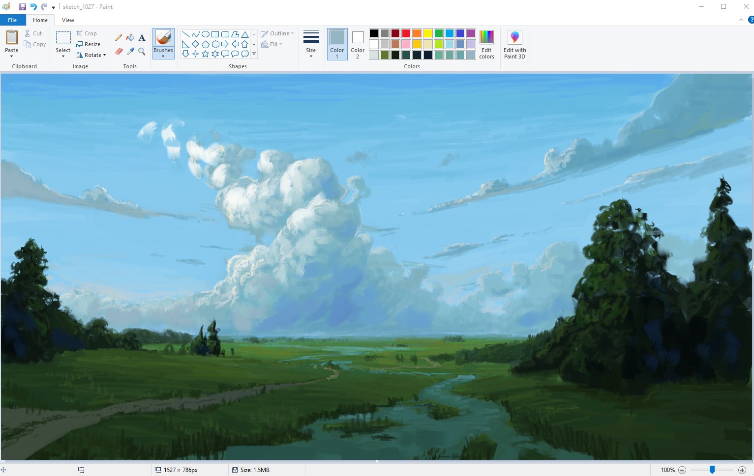 Cloudy Sky & Day