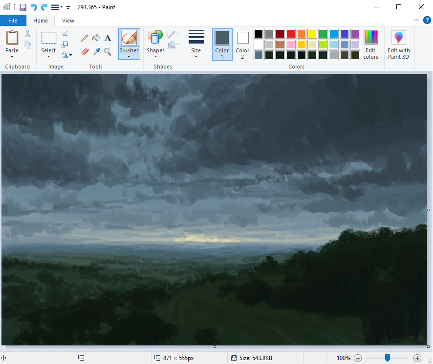 Dark Cloud & Forest