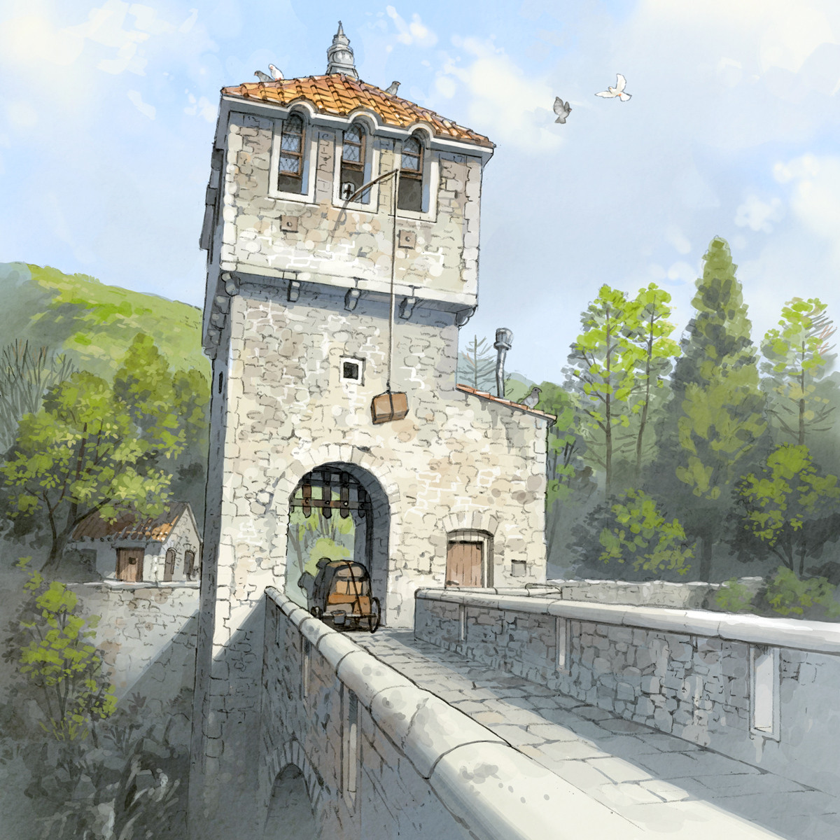Arch & Arch Bridge