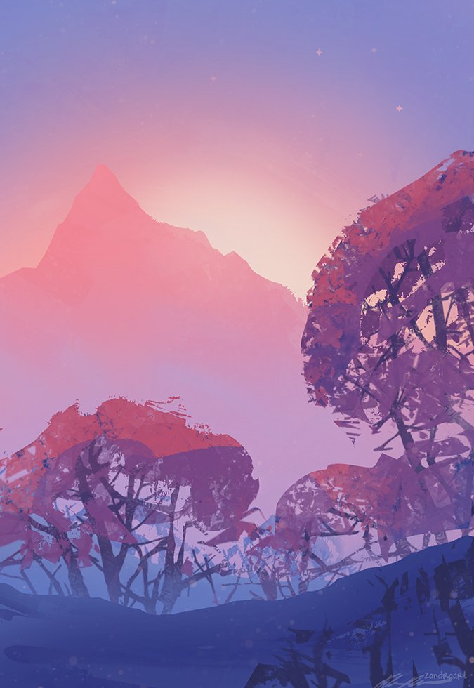 Artist Name & Mountain