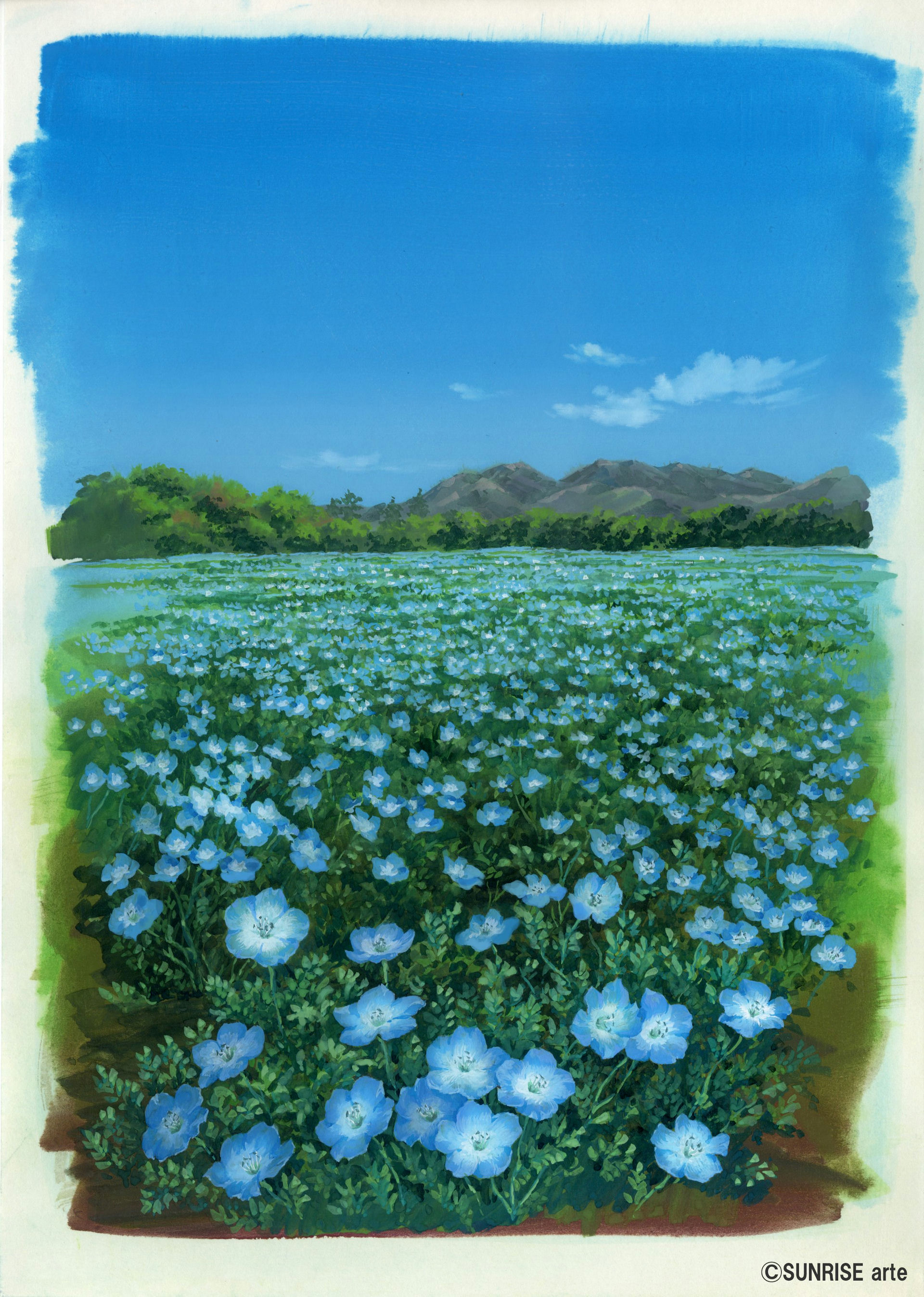 Absurdres & Blue Flower