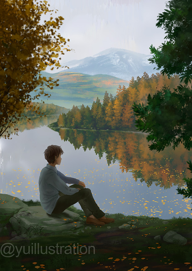 1Boy & Autumn