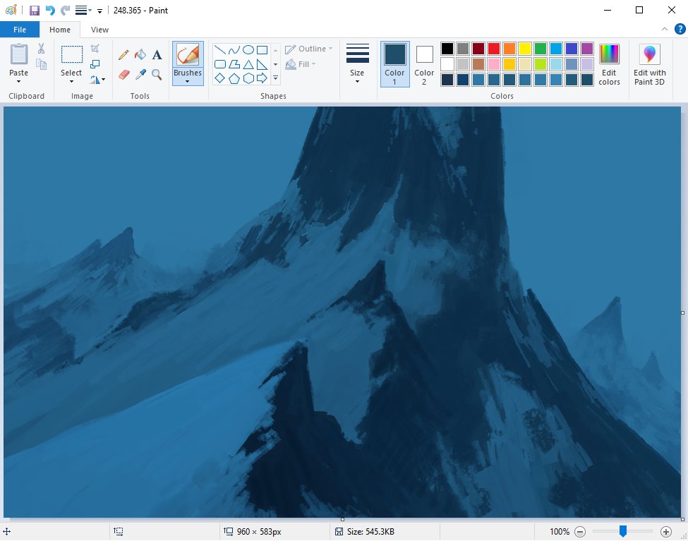 Art Study & Blue Theme