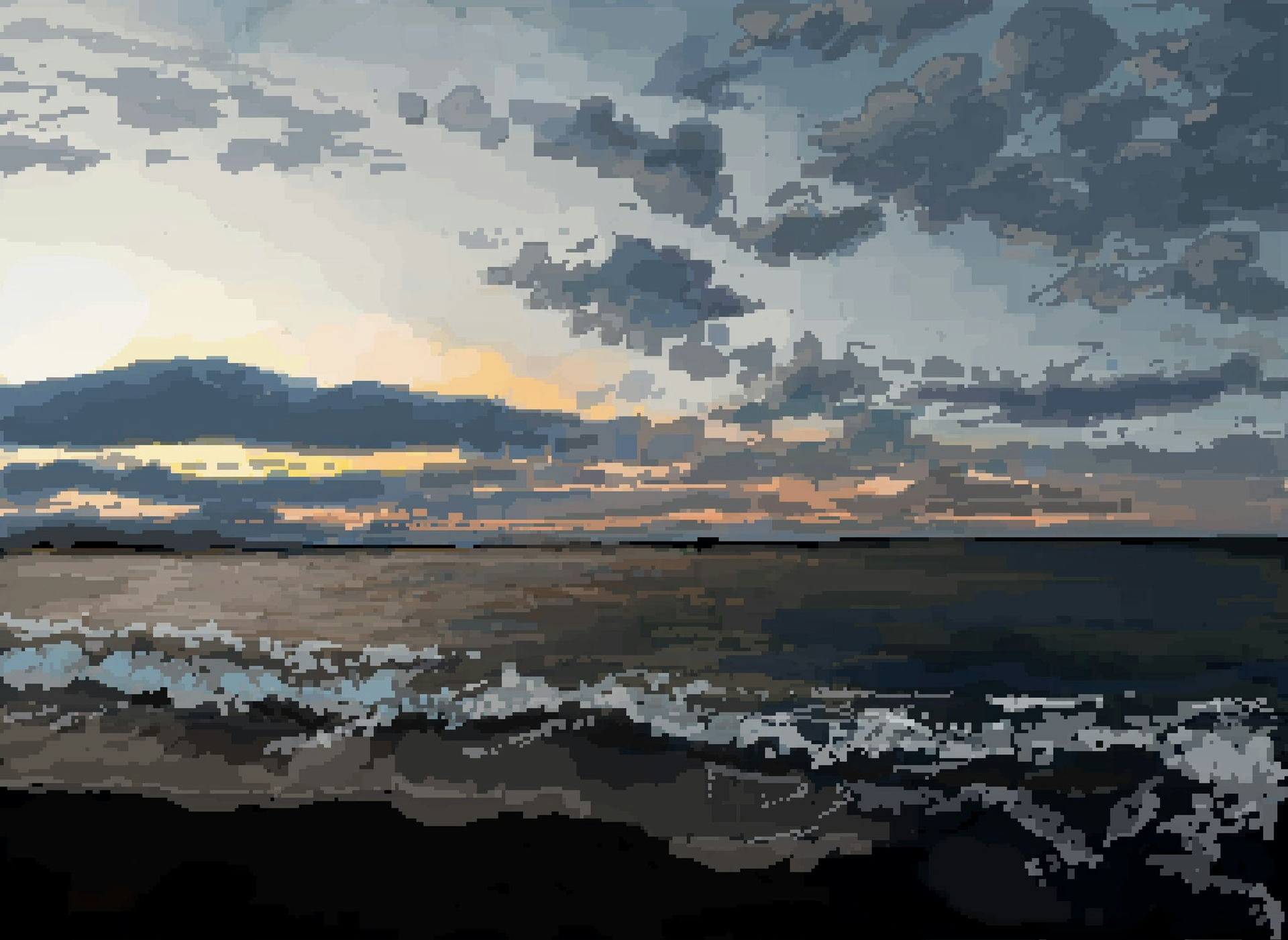 Beach & Blue Sky