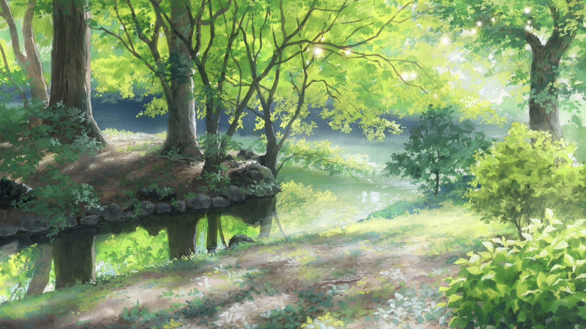 Bare Tree & Bush