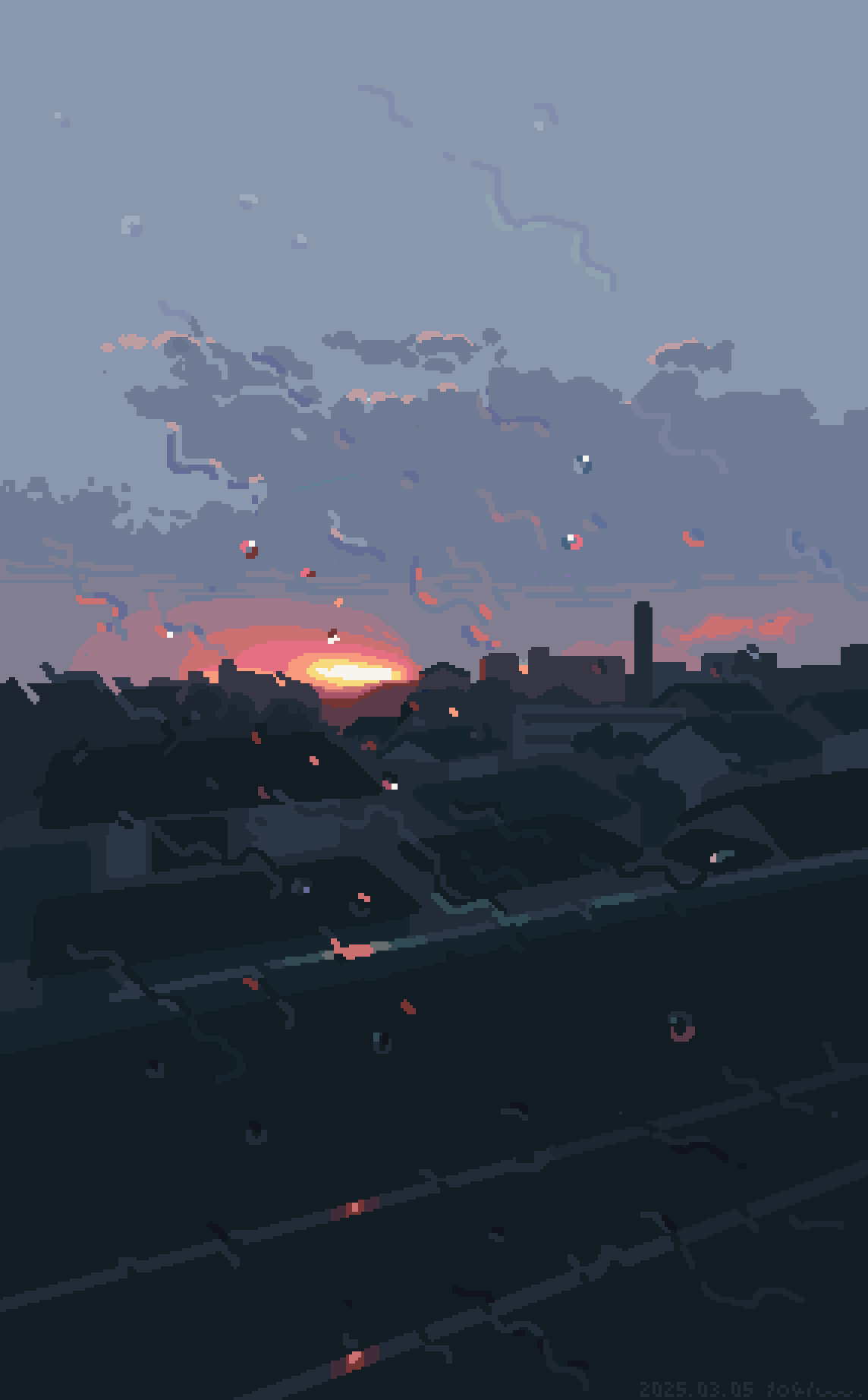 After Rain & Building
