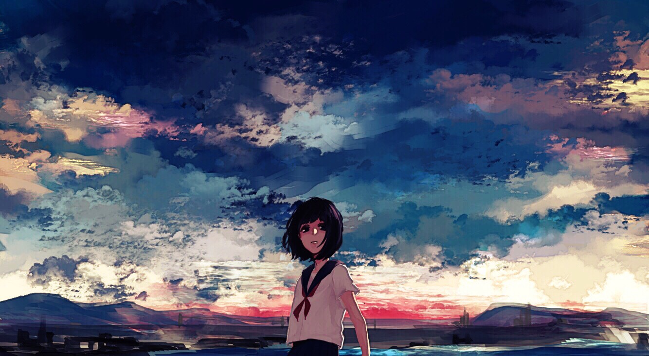 1Girl & Backlighting