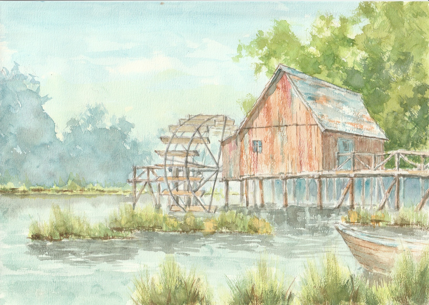 Boat & Building