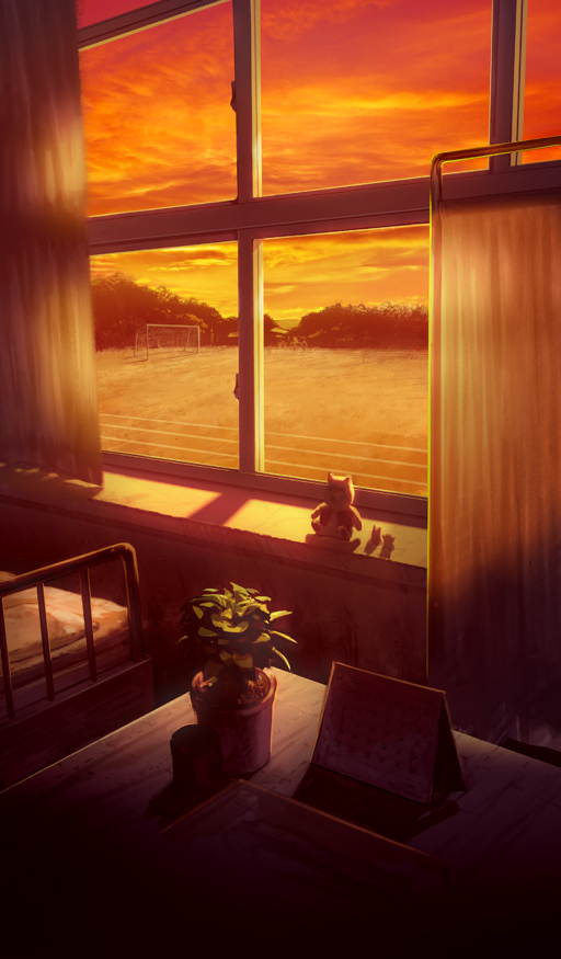 Bed & Curtains