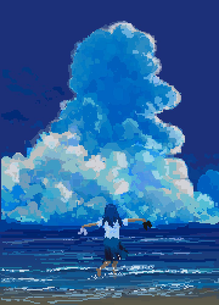 1Girl & Beach