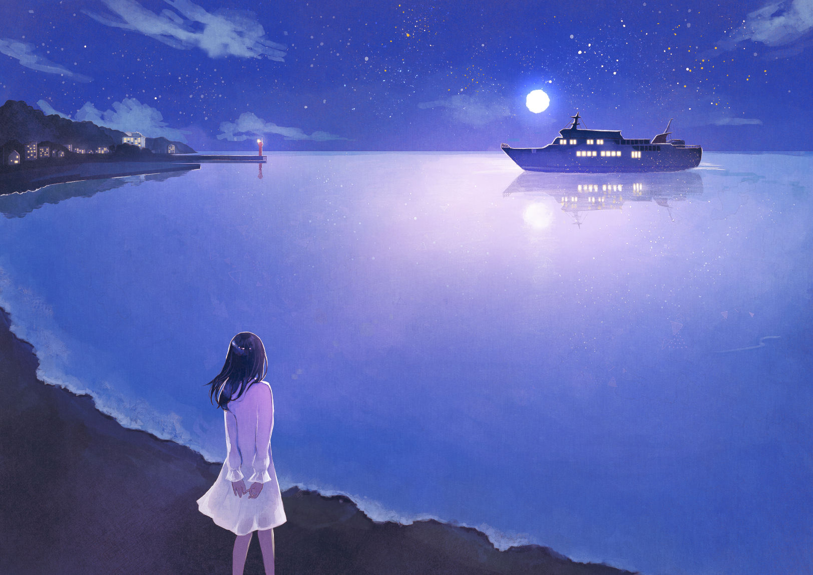 1Girl & Beach