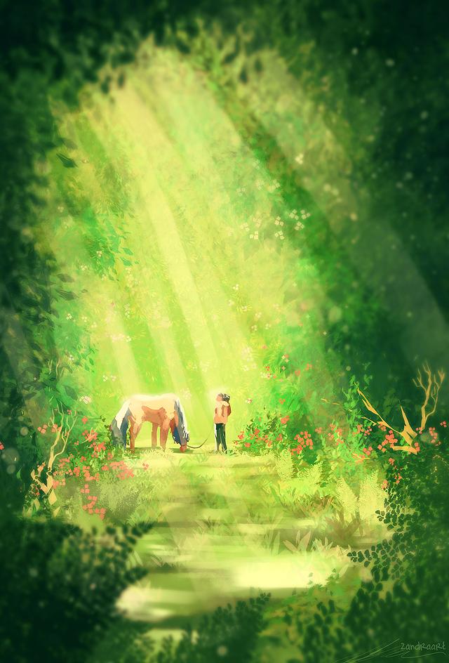 1Girl & Animal