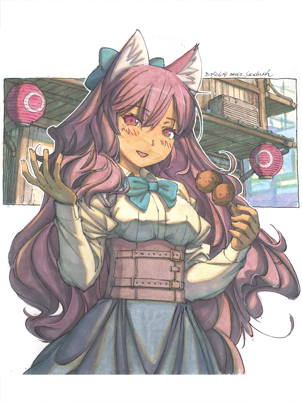 1Girl & Animal Ears