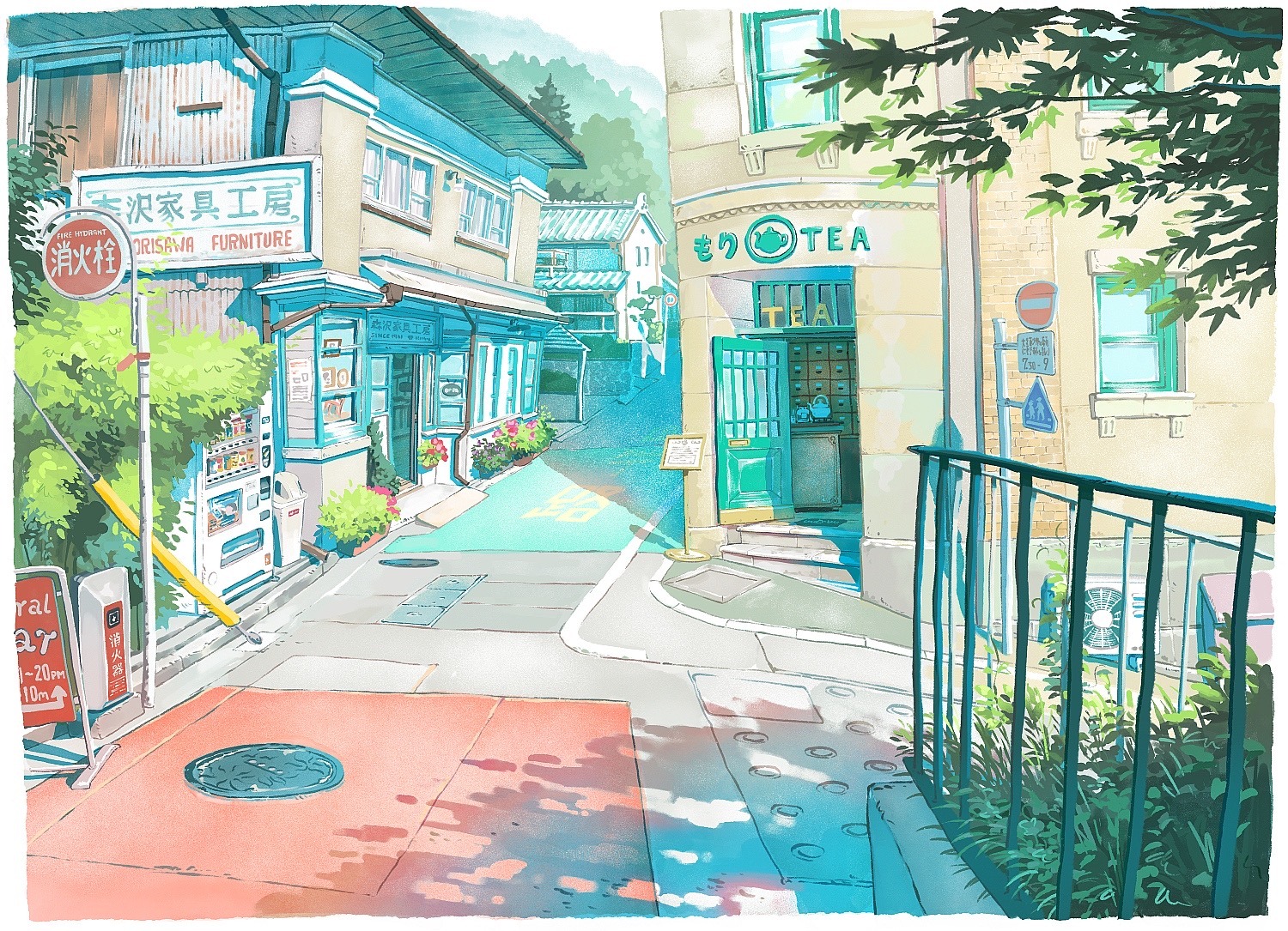 Alley & Building