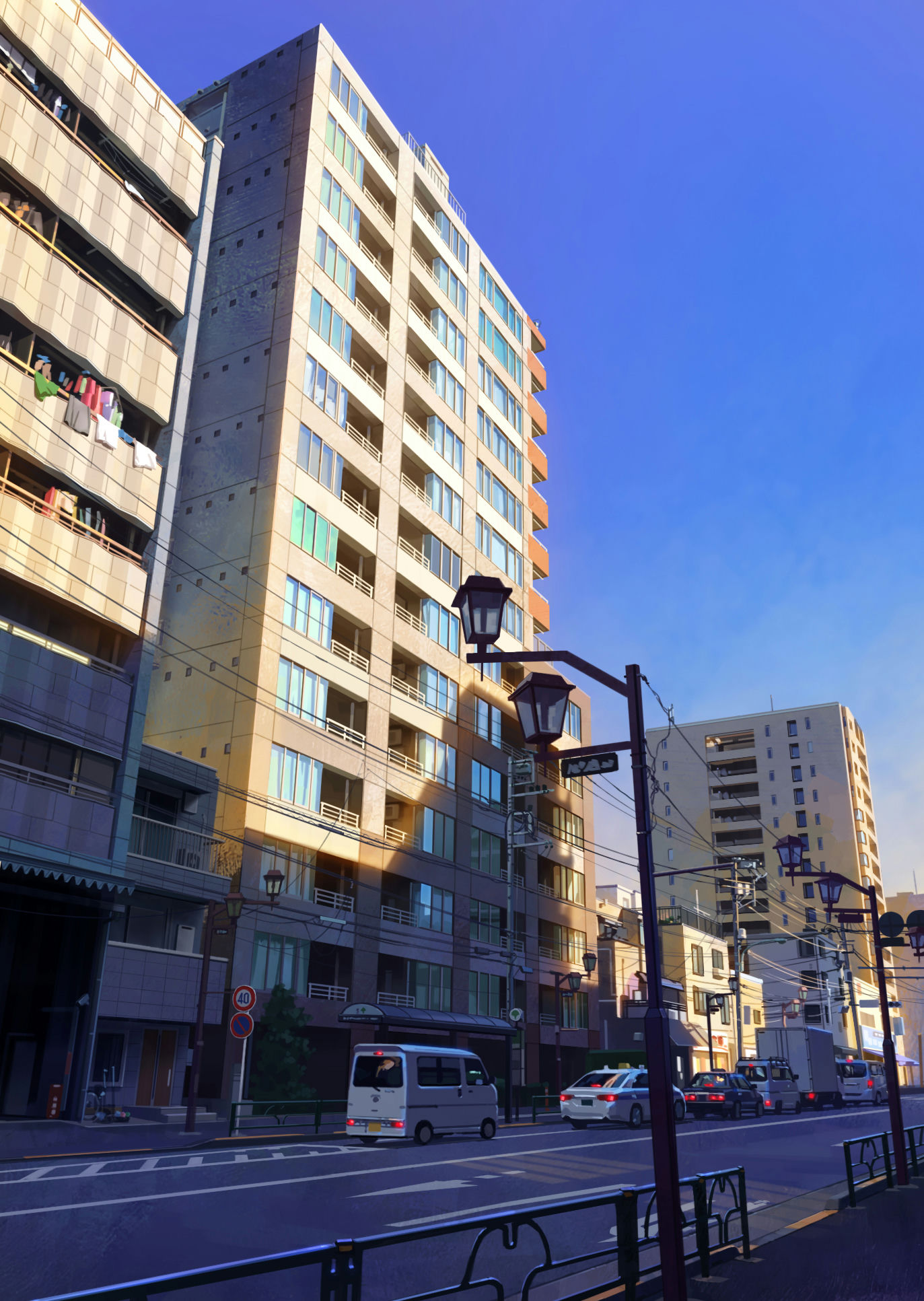 Black Car & Blue Sky
