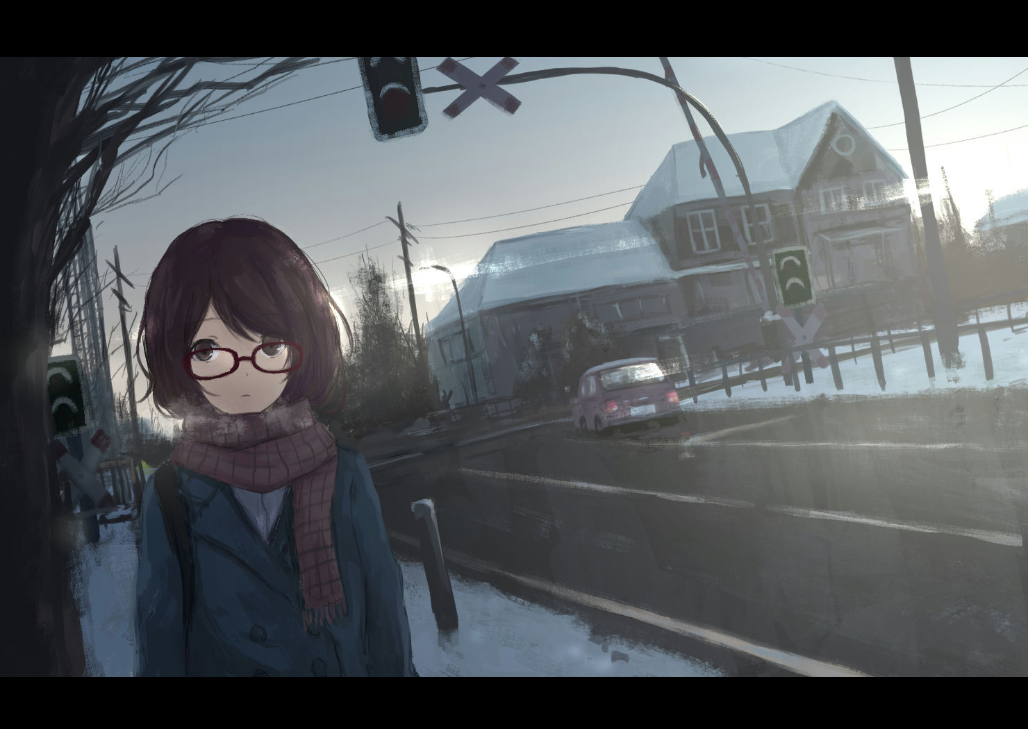 1Girl & Arms At Sides