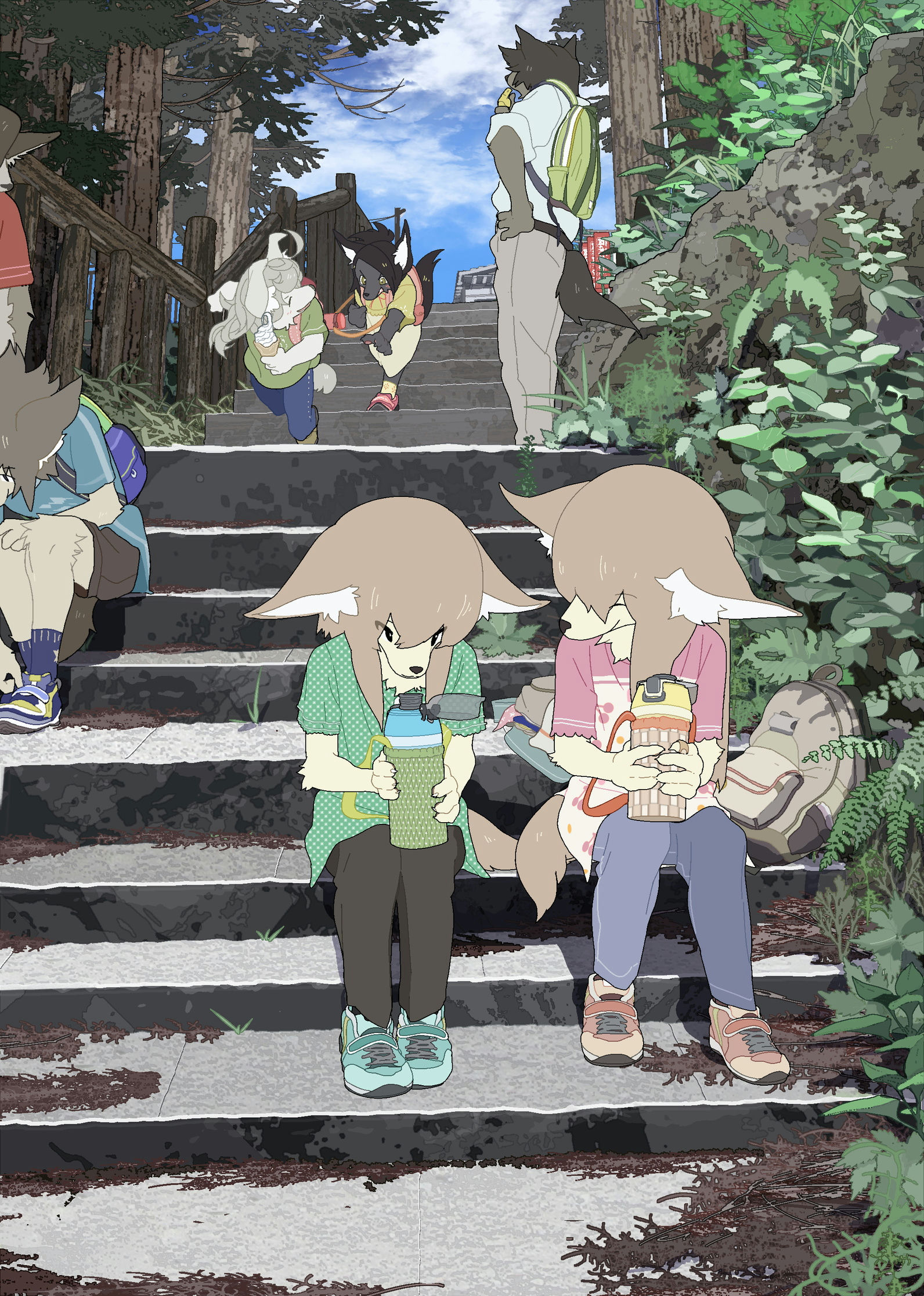 3Girls & 4Boys