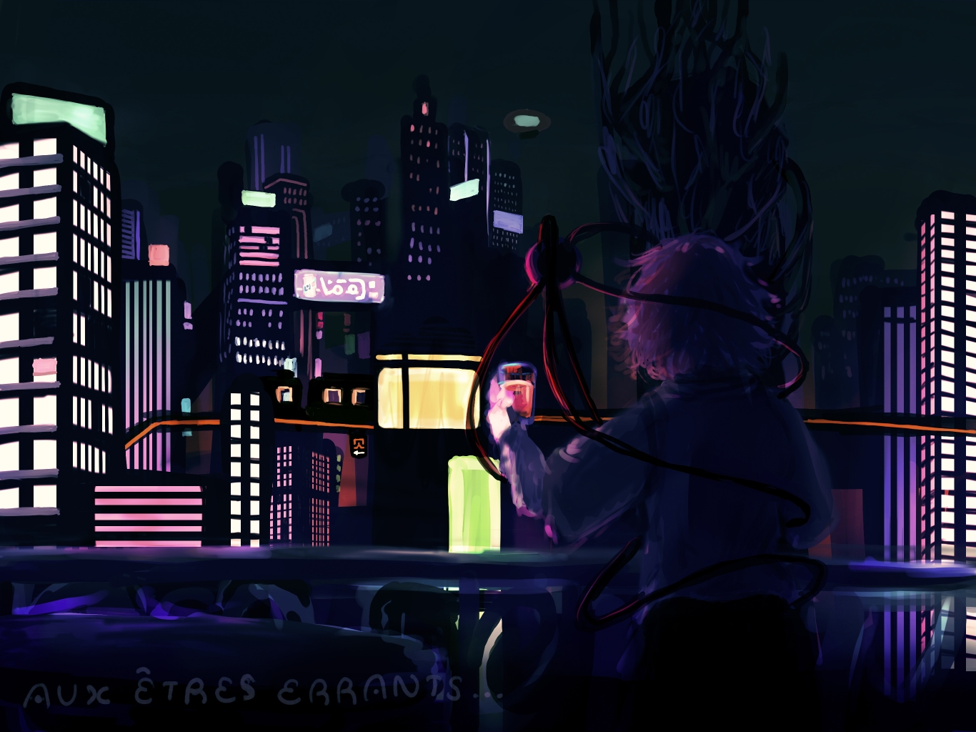 1Girl & Building
