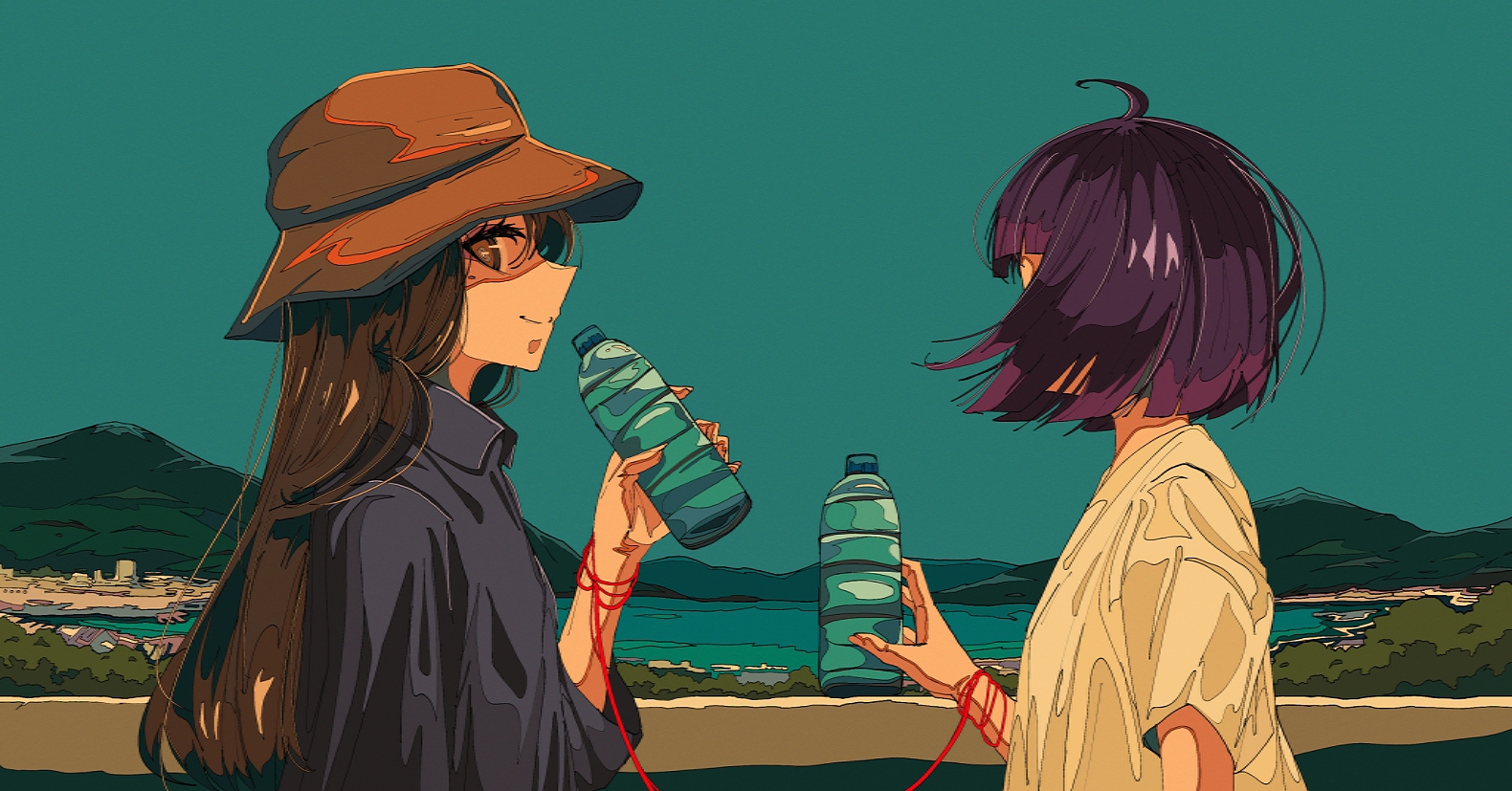 2Girls & Ahoge