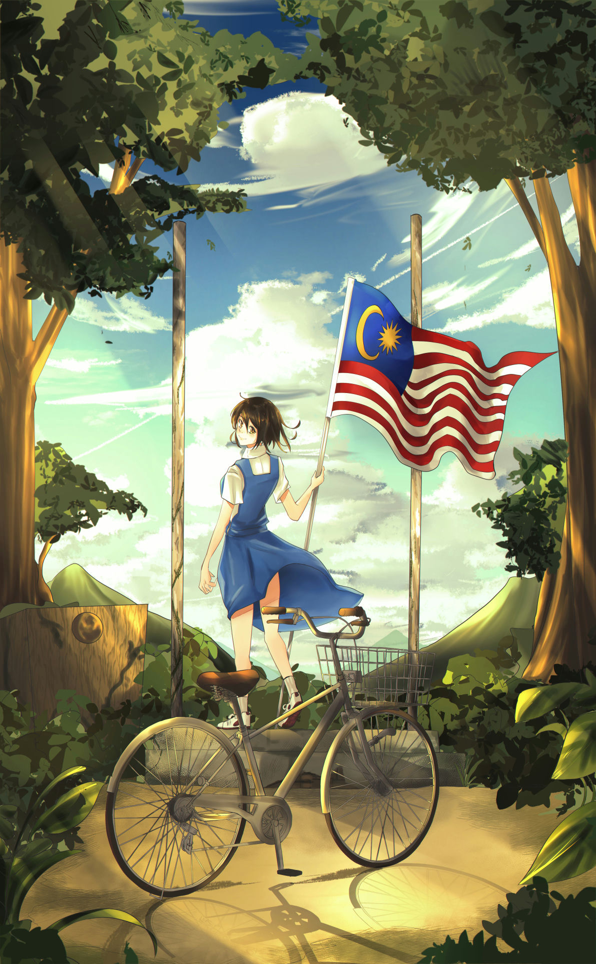 1Girl & Bicycle