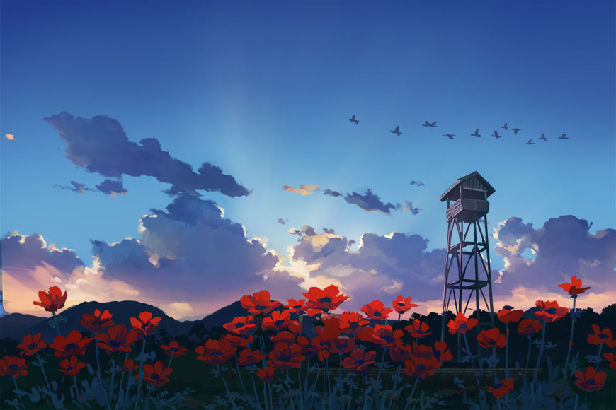 Bird & Blue Sky