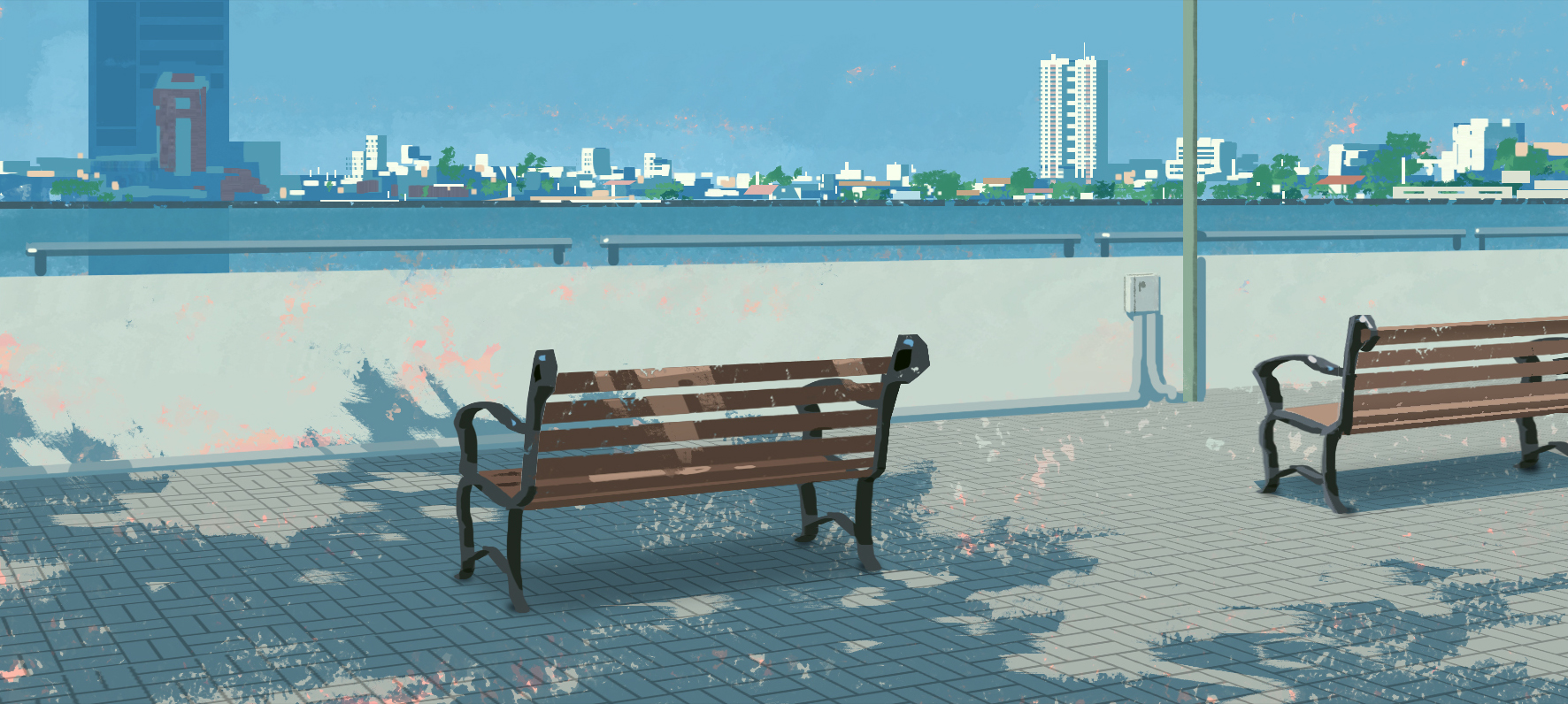 Apartment & Bench
