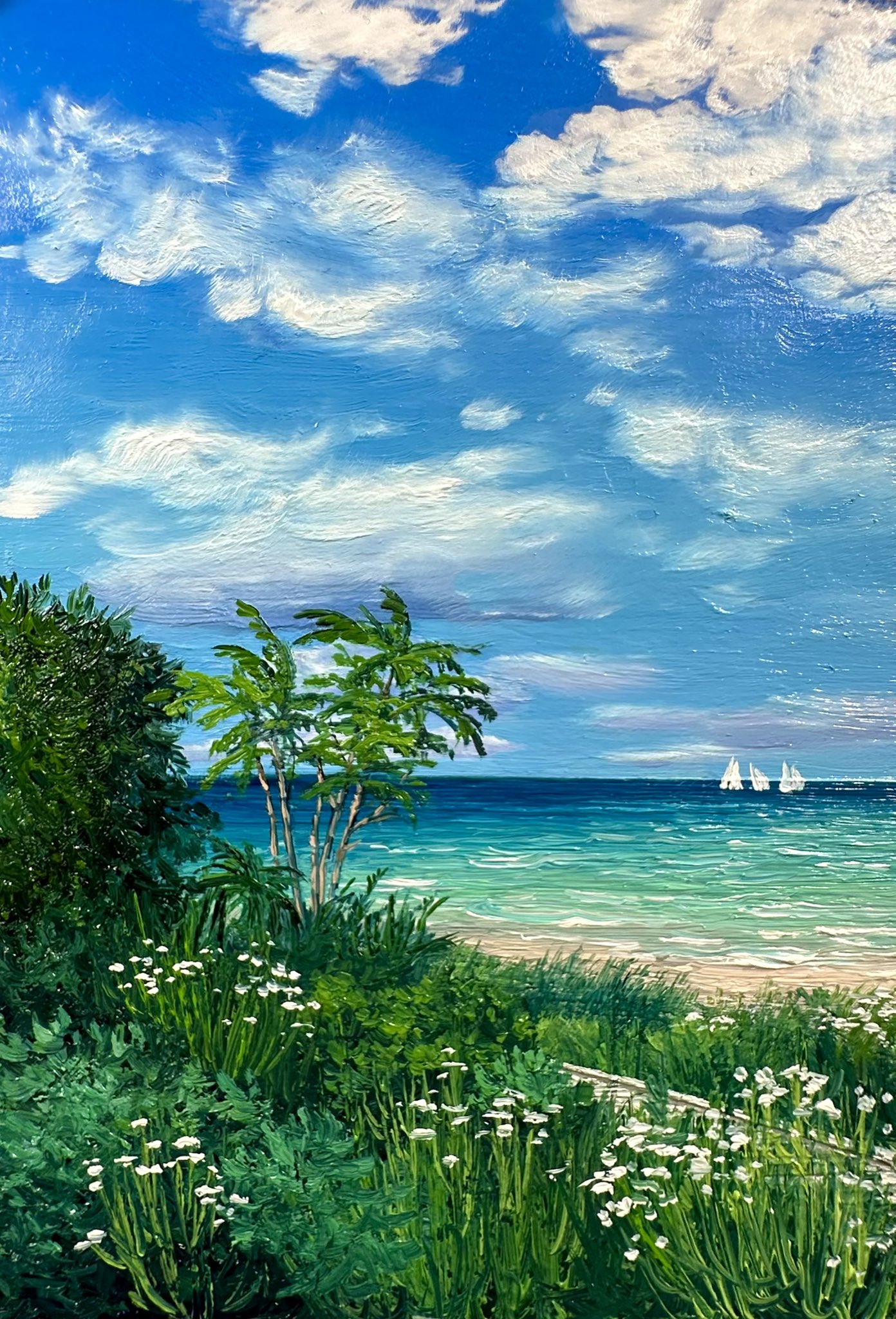 Blue Sky & Boat