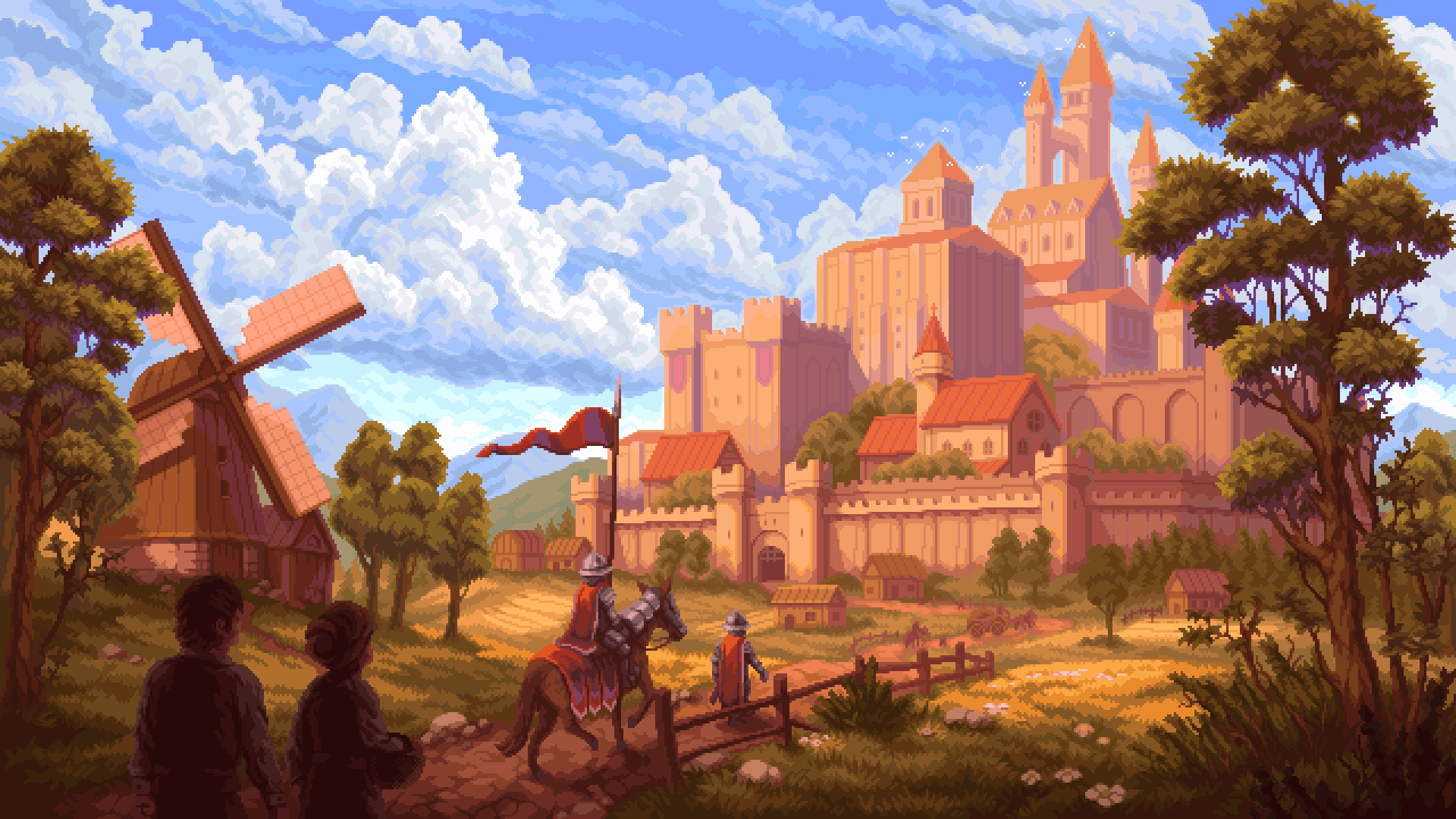 Barding & Blue Sky