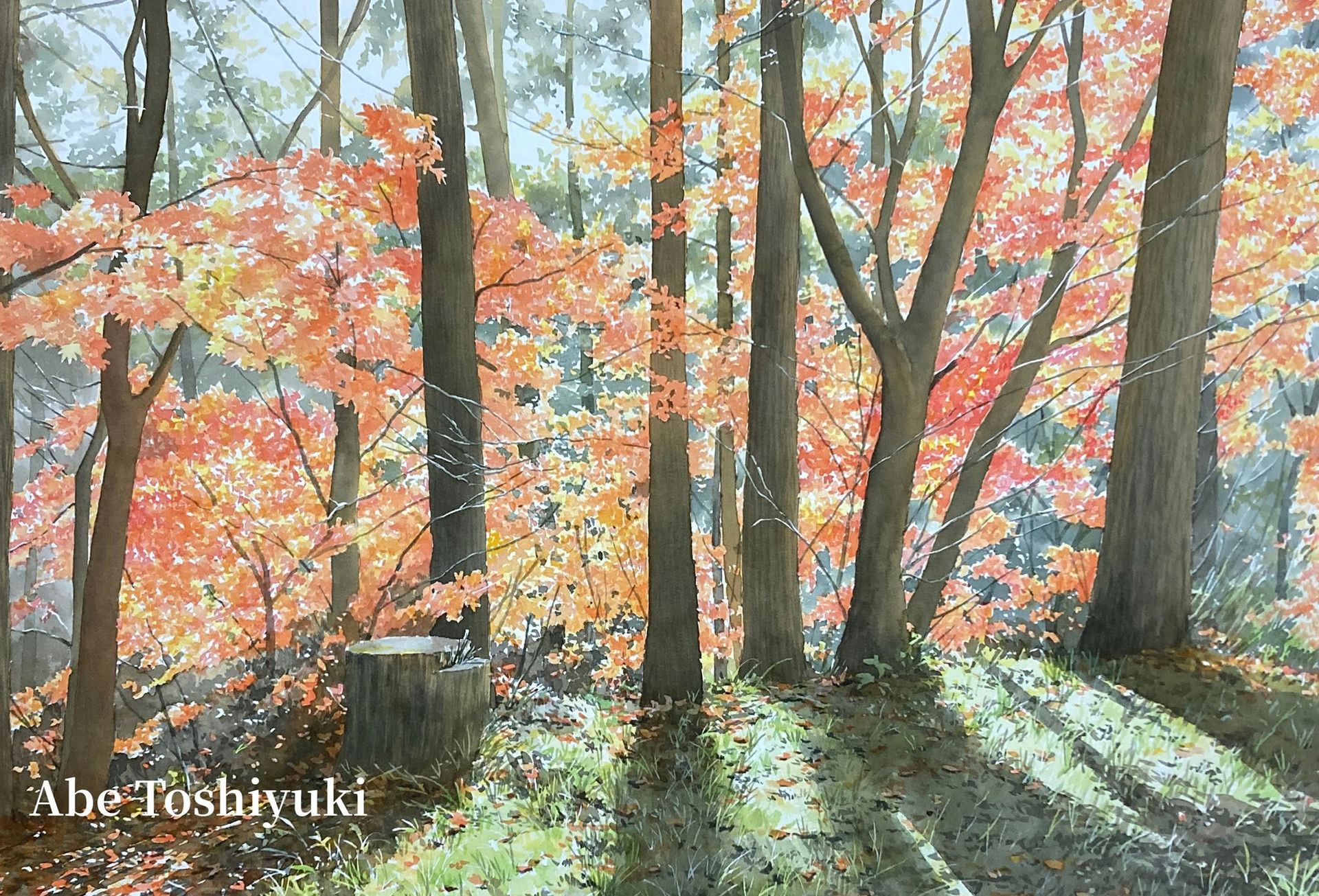 Abe Toshiyuki & Artist Name