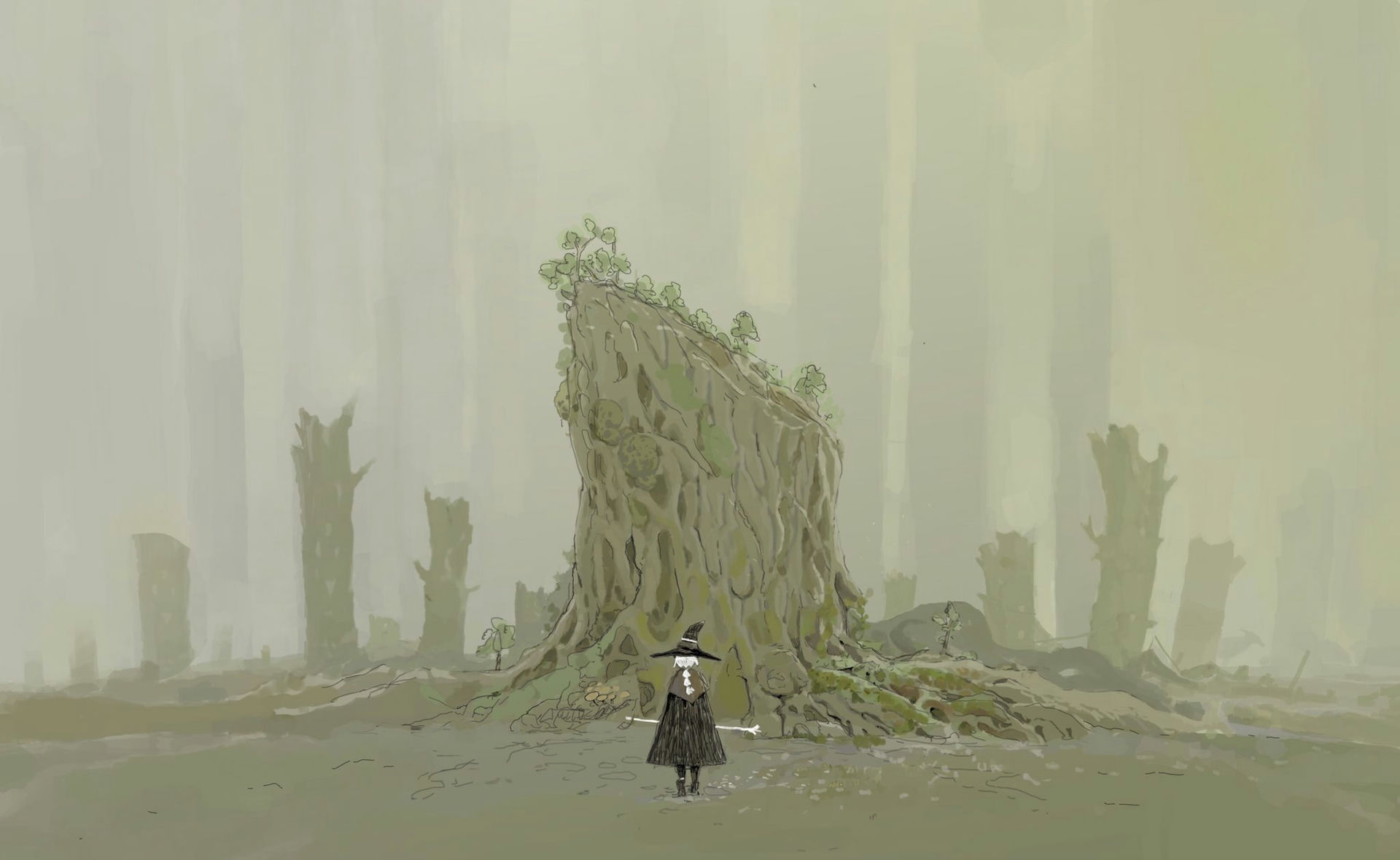 1Girl & Black Cloak