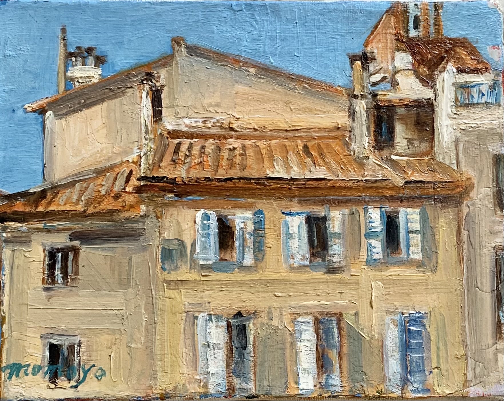 Apartment & Blue Sky