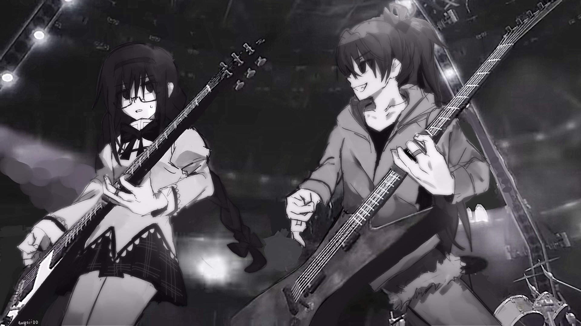 2Girls & Akemi Homura