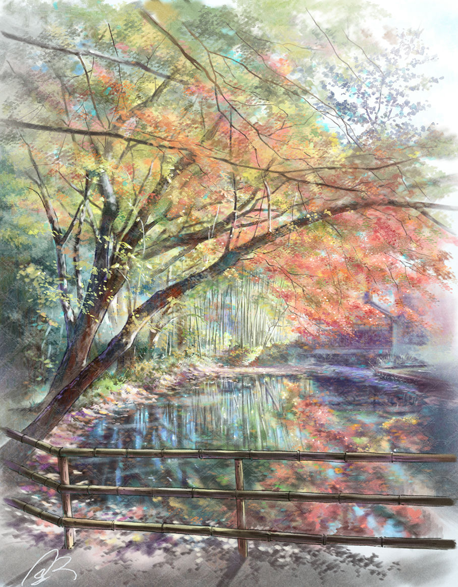 Autumn & Bamboo