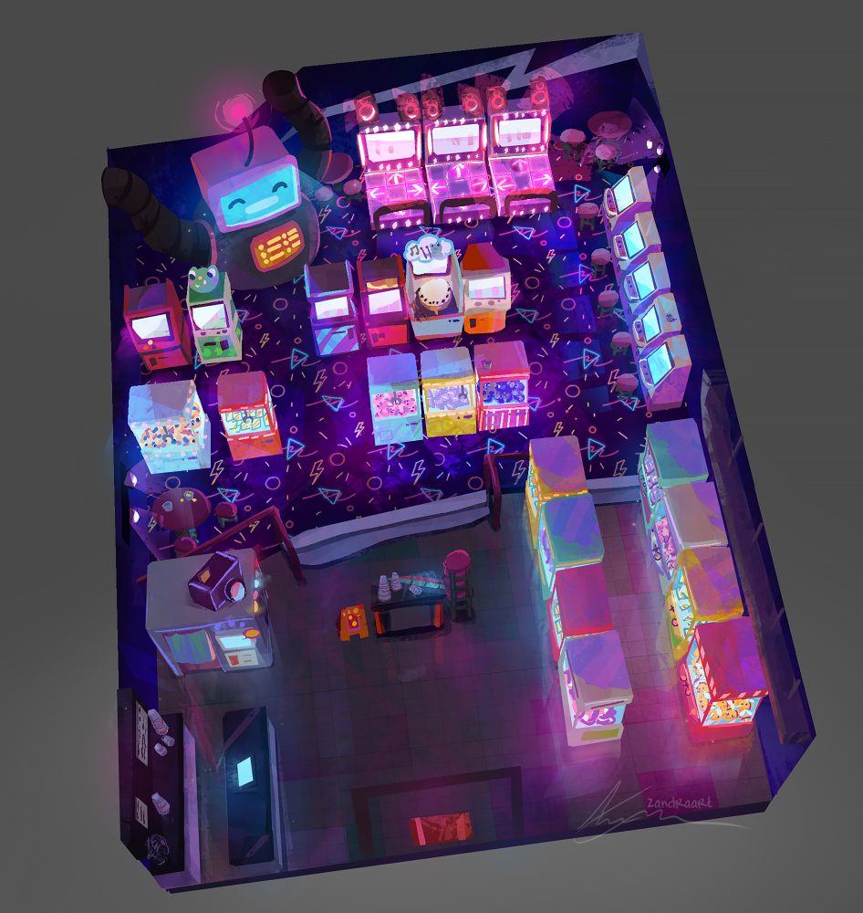 Arcade & Arcade Cabinet