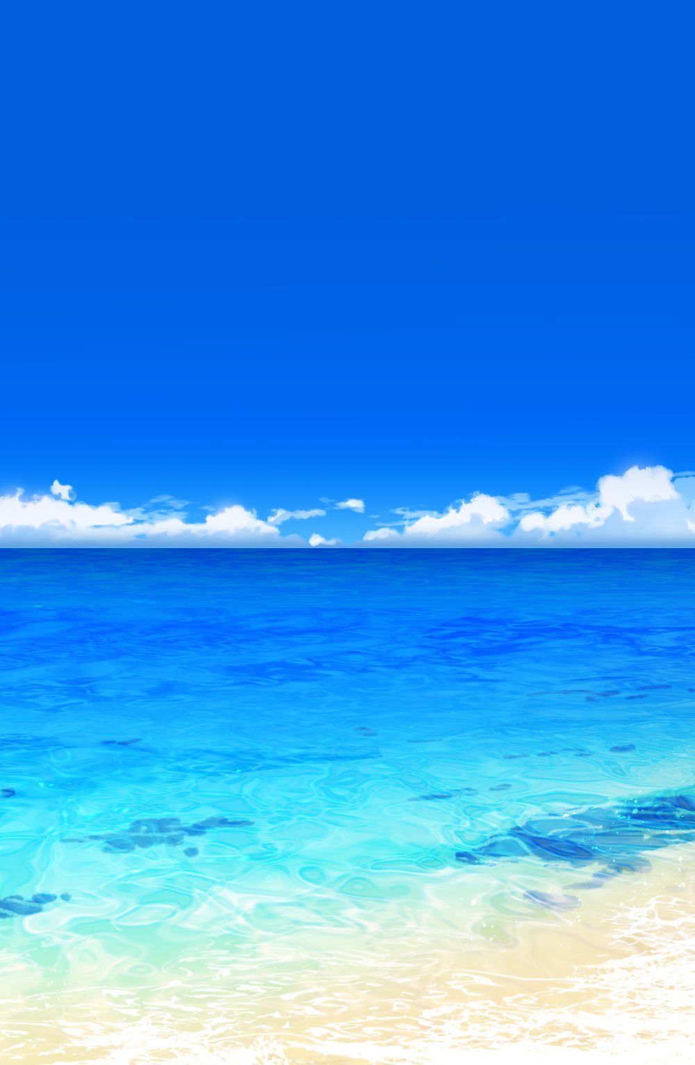 Beach & Blue Sky