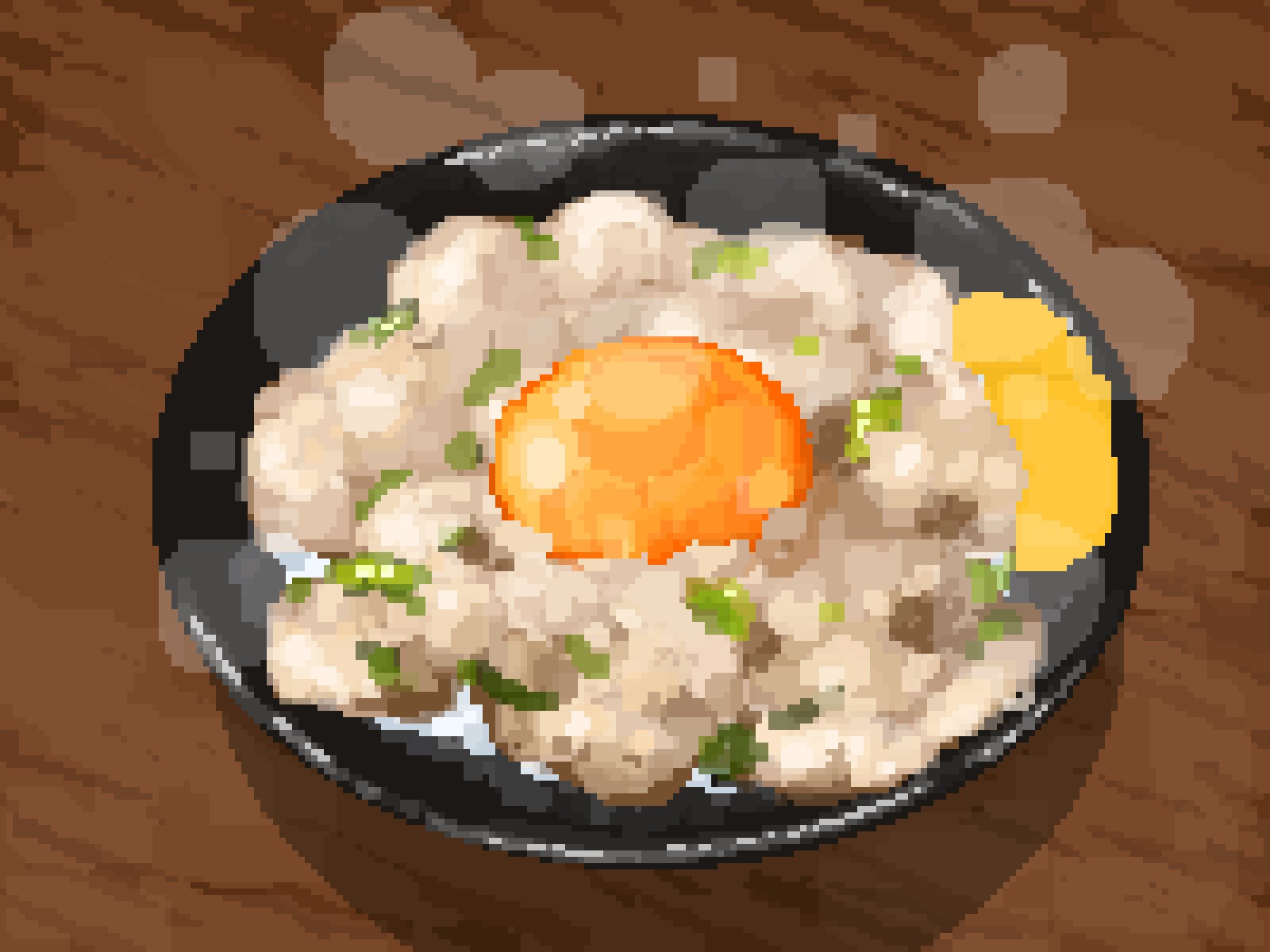 Bowl & Egg Yolk