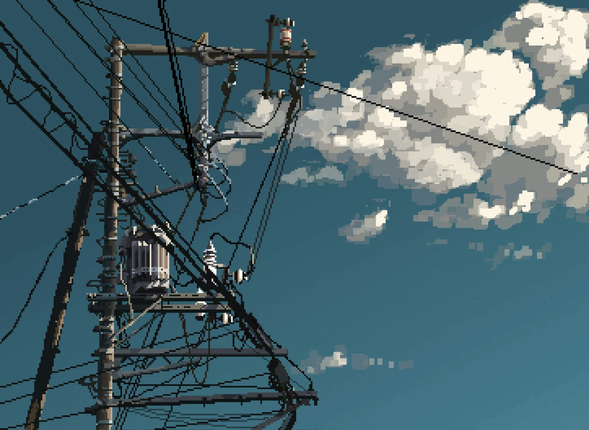 Blue Sky & Cloudy Sky
