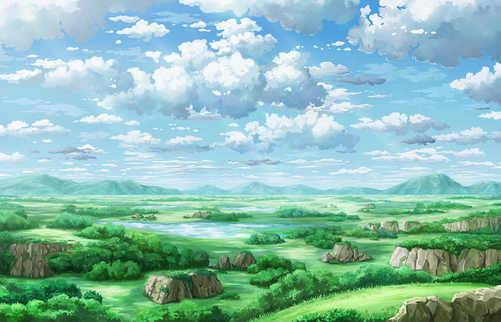 Blue Sky & Cloudy Sky