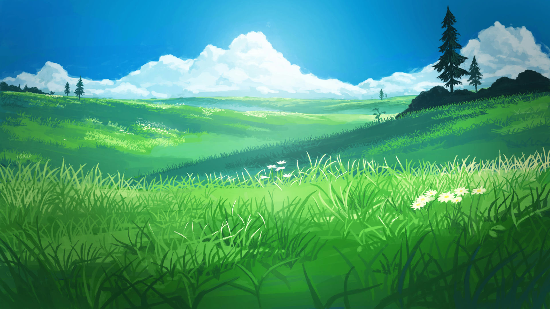 Blue Sky & Day