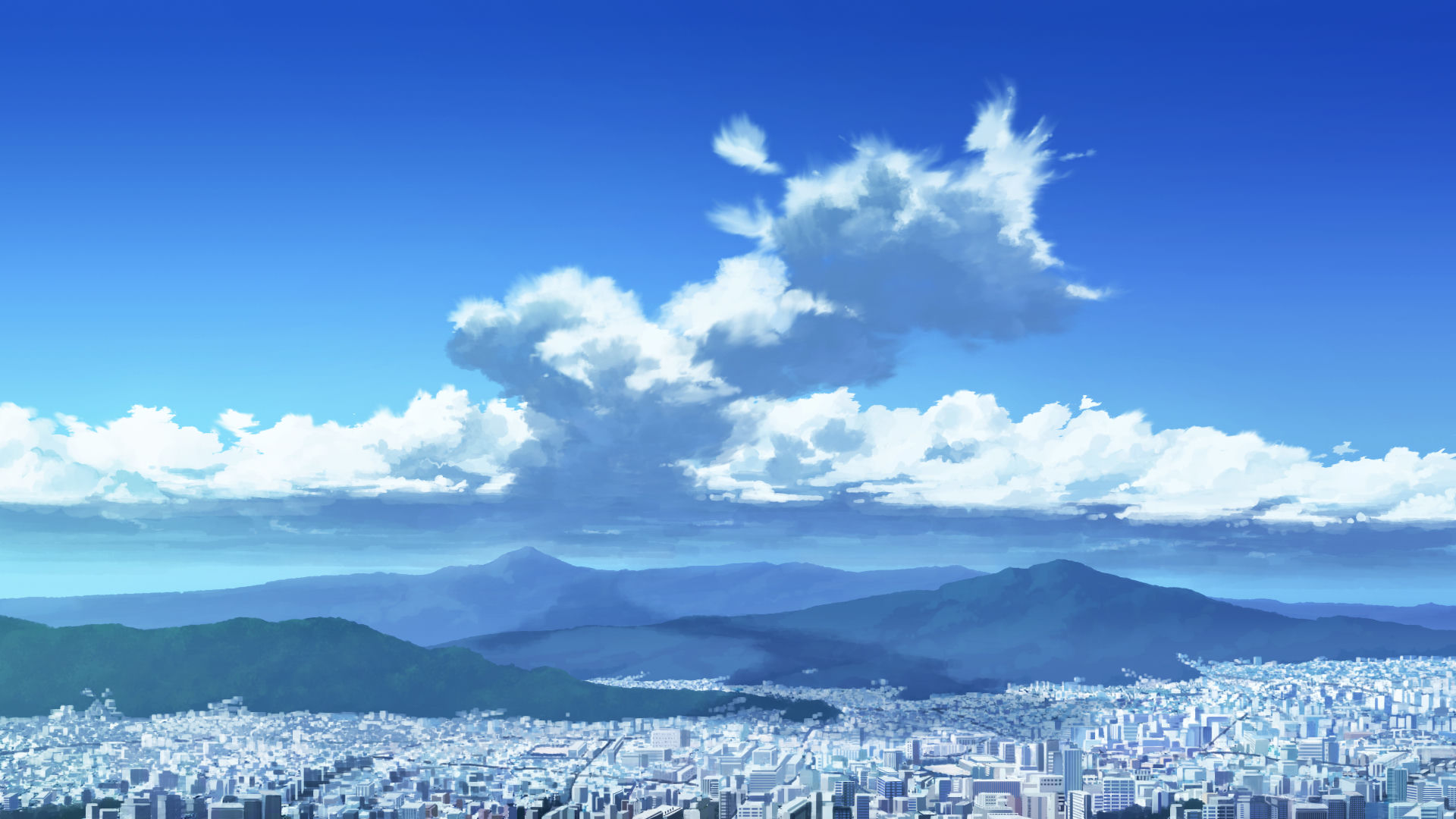 Blue Sky & City
