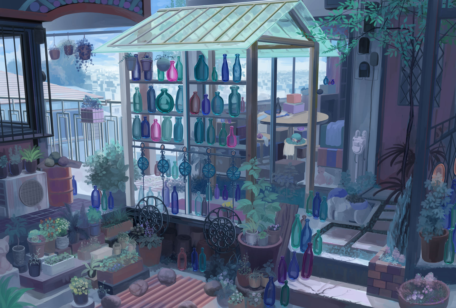 Bottle & Building