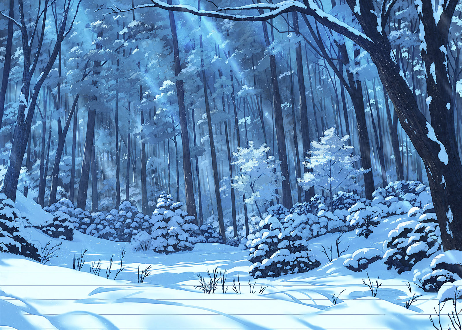 Bare Tree & Blue Theme