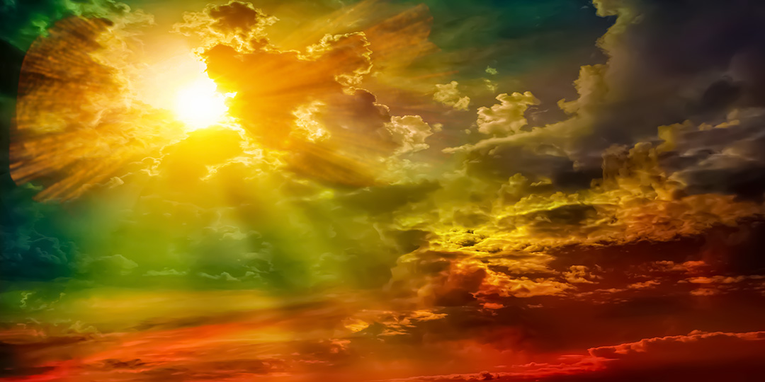 Cloudy Sky & Colorful