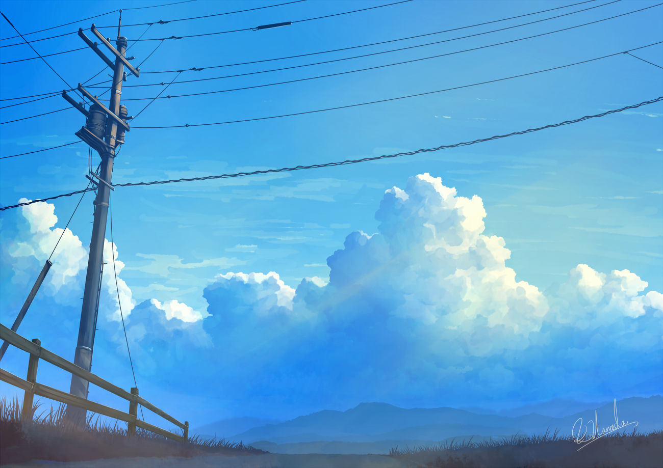 Blue Sky & Cloudy Sky